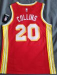 NBA 20 Collins Hawks 20-21 Maillot Rouge